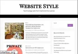 Sites similar to websitestyle.com