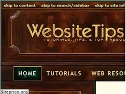 Sites similar to websitetips.com