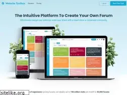 Sites similar to websitetoolbox.com