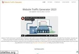 Sites similar to websitetrafficgenerator.org