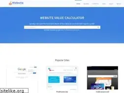 Sites similar to websitevaluecalculators.com