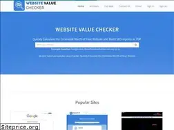 Sites similar to websitevaluechecker.net