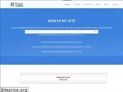 Sites similar to websiteworth.org
