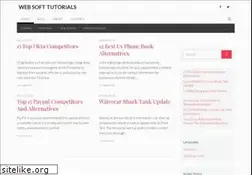Sites similar to websofttutorials.com