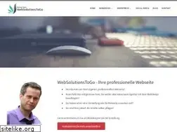 Sites similar to websolutionstogo.de