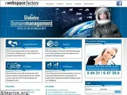 Sites similar to webspace-factory.net