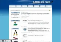 Sites similar to webspace-for-you.de