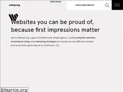 Sites similar to websprung.com
