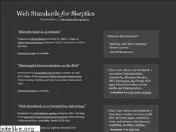 Sites similar to webstandardsforskeptics.com