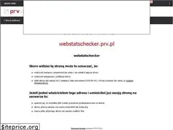 Sites similar to webstatschecker.prv.pl