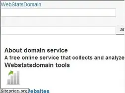 Sites similar to webstatsdomain.net