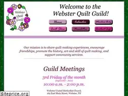 Sites similar to websterquiltguild.com