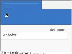 Sites similar to websters.com