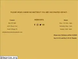 Sites similar to webstersbooksandcafe.com