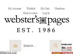 Sites similar to websterspages.com