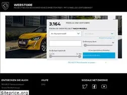 Sites similar to webstore.peugeot.de