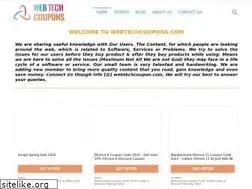 Sites similar to webtechcoupons.com