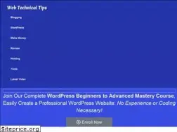 Sites similar to webtechnicaltips.com