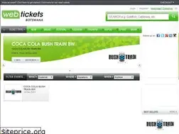 Sites similar to webtickets.co.bw