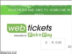 Sites similar to webtickets.co.za