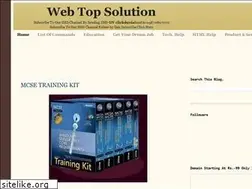 Sites similar to webtopsolution.blogspot.com