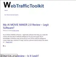 Sites similar to webtraffictoolkit.com