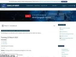 Sites similar to webtv.coe.int