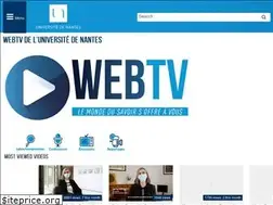 Sites similar to webtv.univ-nantes.fr