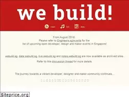 Sites similar to webuild.sg