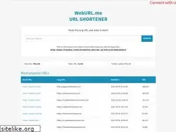 Sites similar to weburl.me