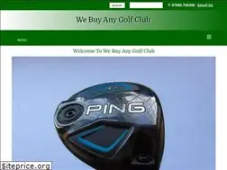 Sites similar to webuyanygolfclub.com