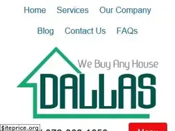Sites similar to webuyanyhousedallas.com