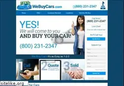 Sites similar to webuycars.com