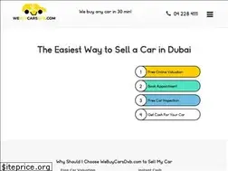 Sites similar to webuycarsdxb.com