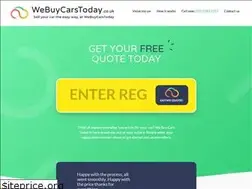 Sites similar to webuycarstoday.co.uk
