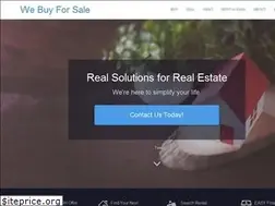 Sites similar to webuyforsale.com