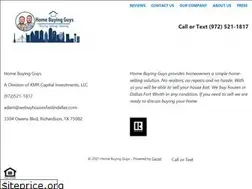 Sites similar to webuyhousesfastindallas.com