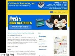 Sites similar to webuyjunkbatteries.com