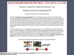 Sites similar to webuyjunkcarslongislandny.com