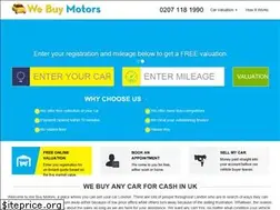 Sites similar to webuymotors.com