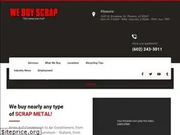 Sites similar to webuyscrapaz.com