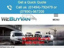 Sites similar to webuyvan.co.uk