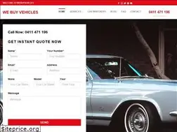 Sites similar to webuyvehicles.com.au