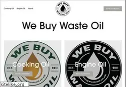 Sites similar to webuywasteoil.co.uk