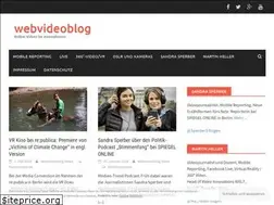 Sites similar to webvideoblog.de