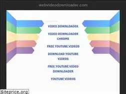Sites similar to webvideodownloader.com
