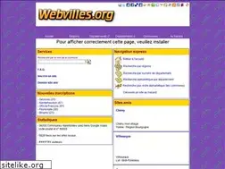 Sites similar to webvilles.org