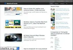 Sites similar to webviraltrends.com