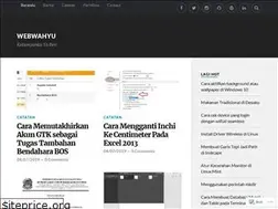 Sites similar to webwahyu.wordpress.com