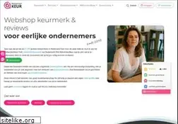 Sites similar to webwinkelkeur.nl